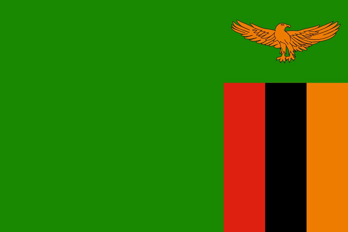 ザンビアの国旗 オンラインパズル