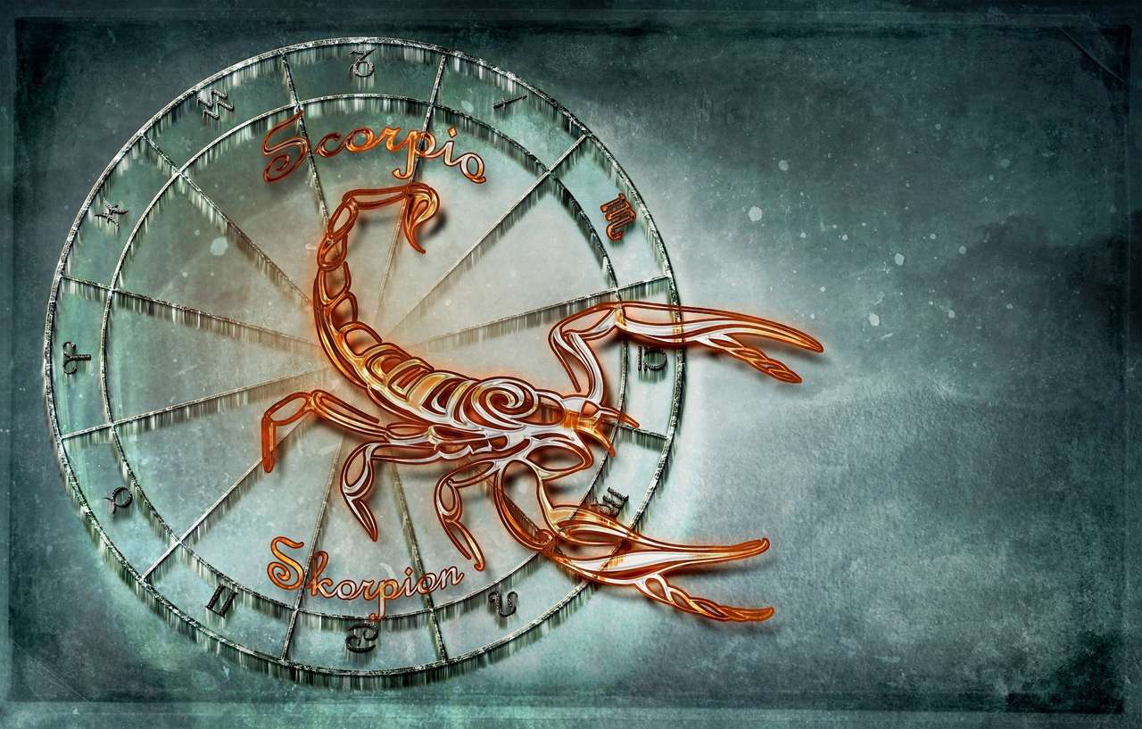 Horoskop: Scorpion pussel på nätet