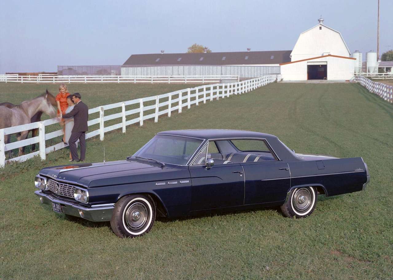 1963 Buick LeSabre 4-дверный хардтоп пазл онлайн