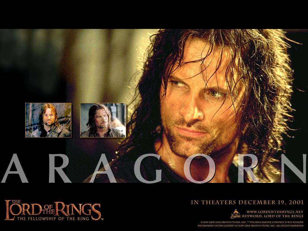Der Herr der Ringe; Aragorn. Online-Puzzle