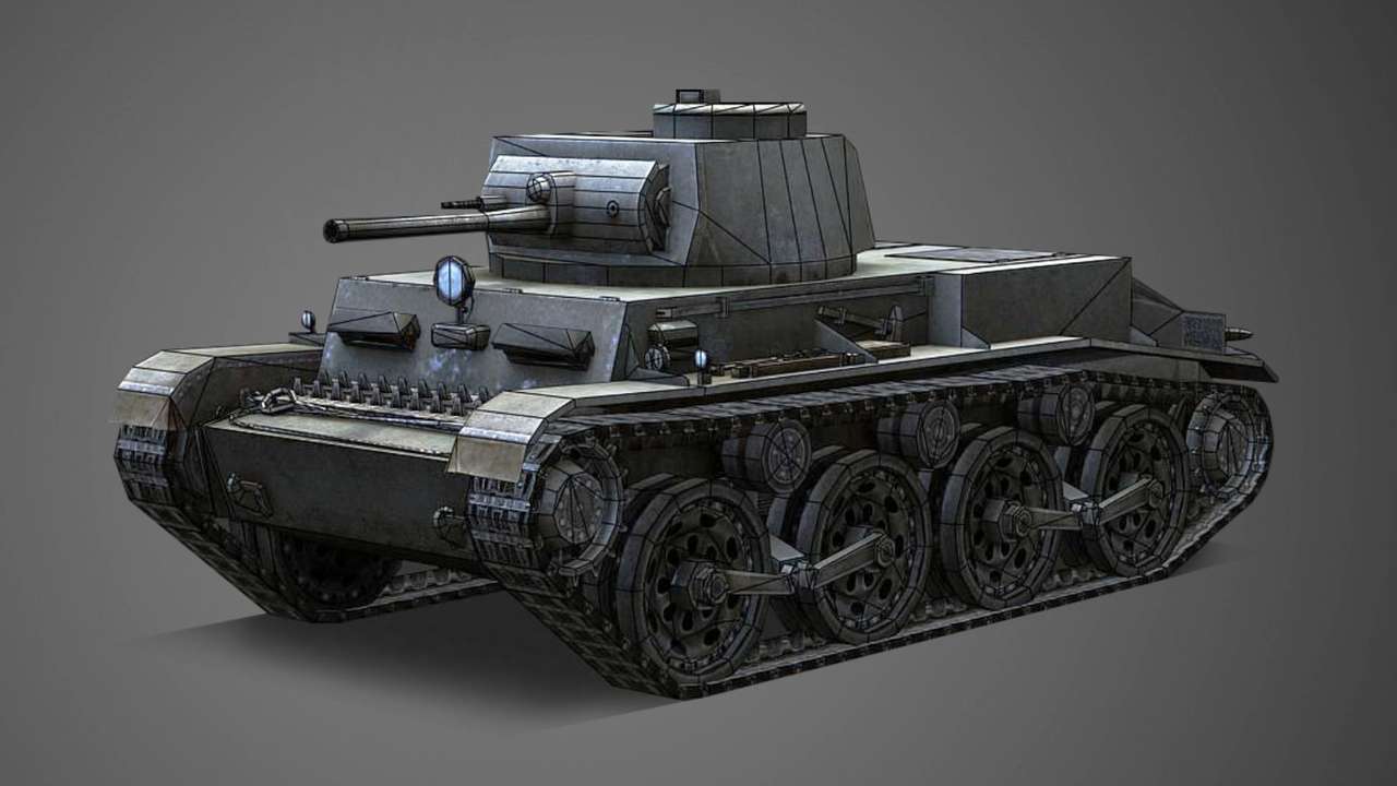 PZ T15-Tank. Online-Puzzle