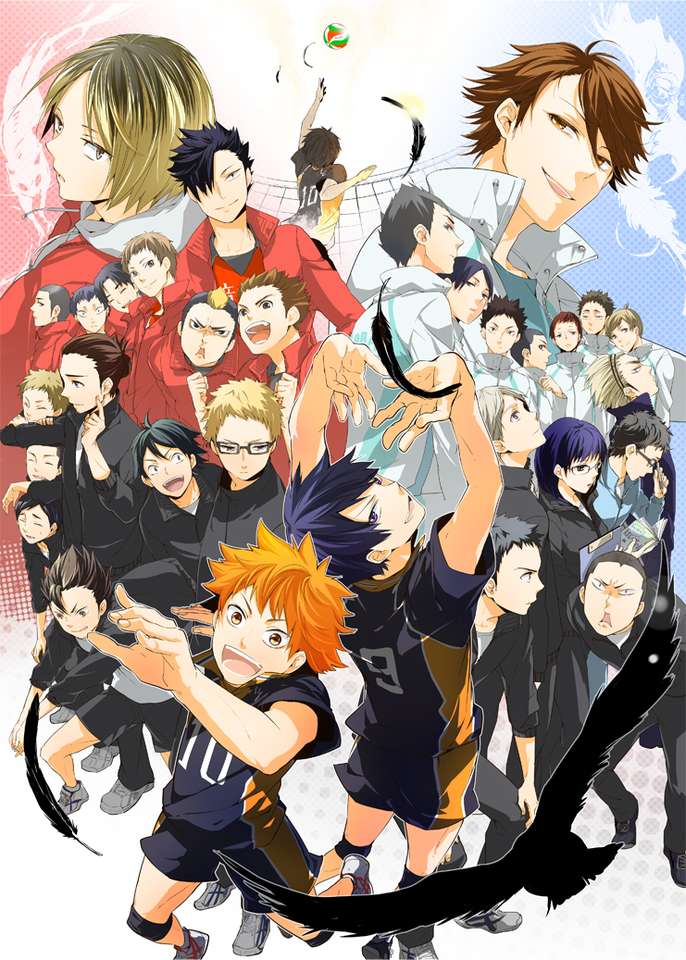 Anime haikyuu online παζλ