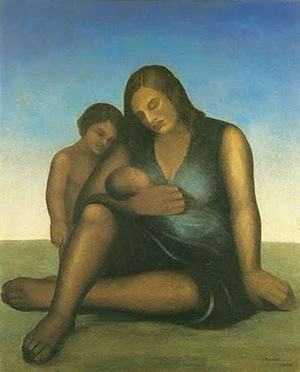 Maternity - tarsila do Amaral pussel på nätet