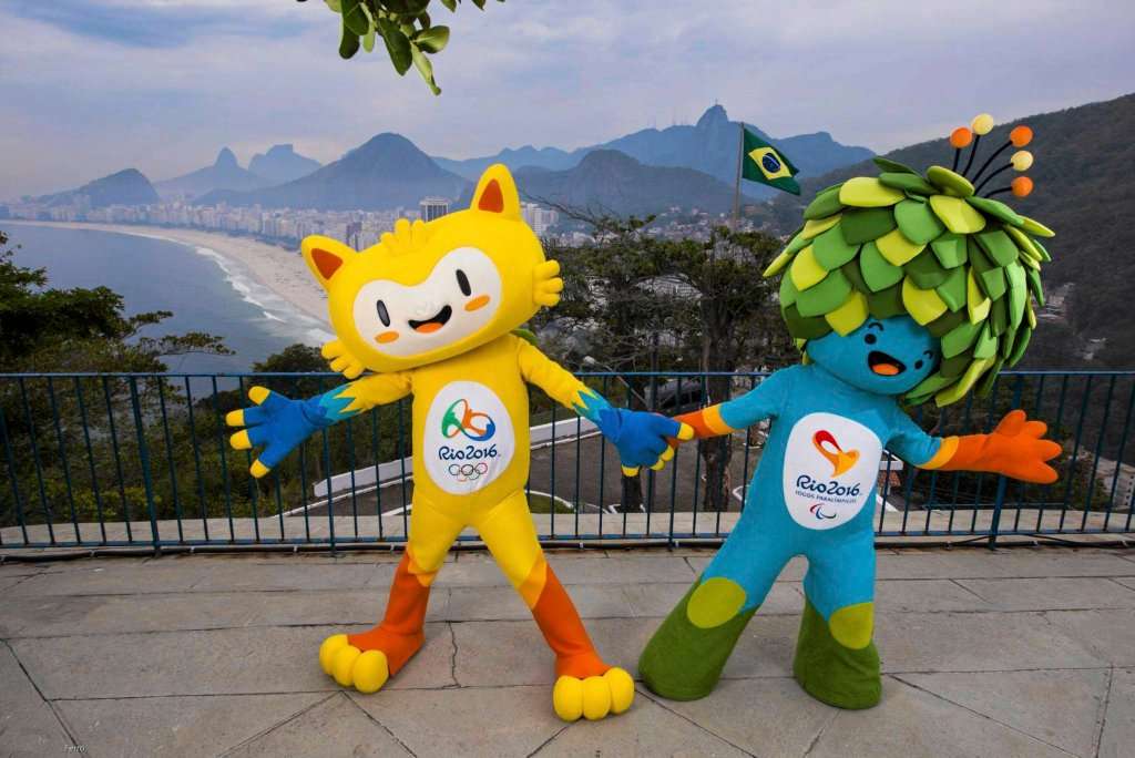 Maskots olympijské hry skládačky online