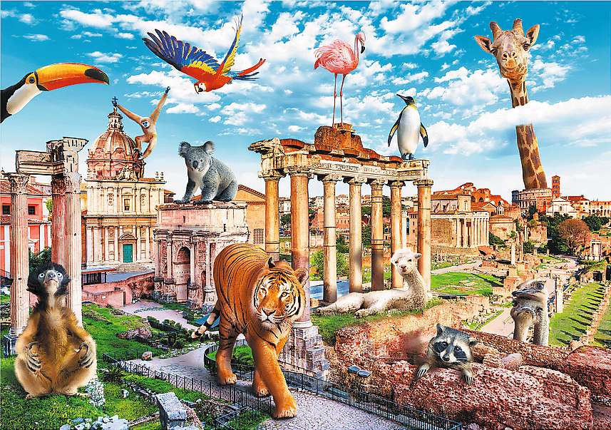 Divoký Řím. skládačky online