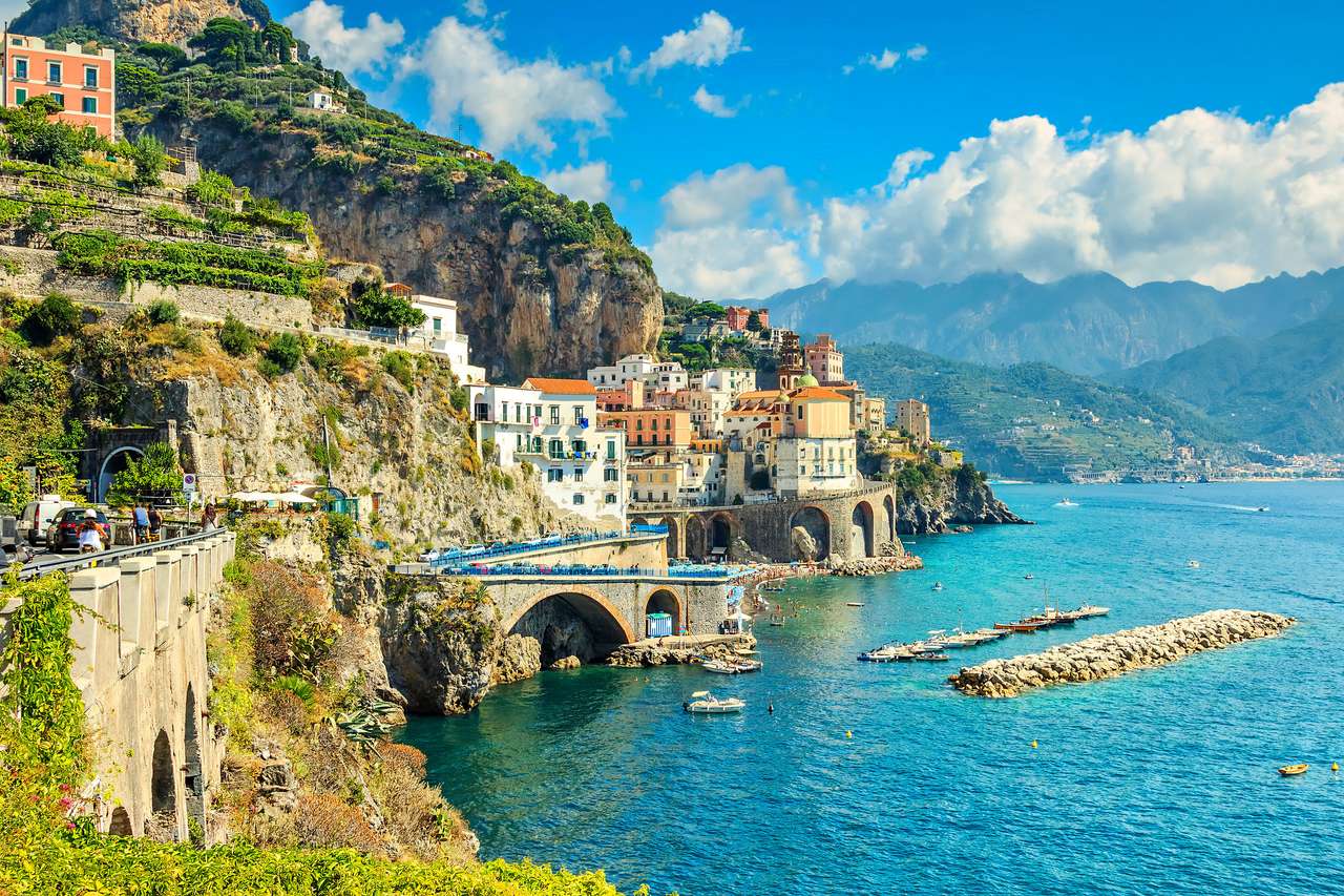 Amalfi - Campania pussel på nätet