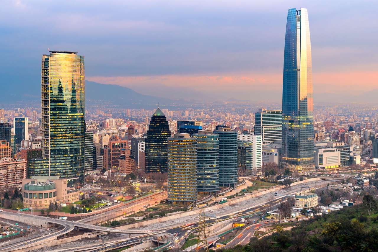 Сантьяго де Чили пазл онлайн