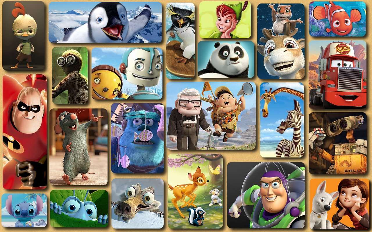 Disney Pixar. puzzle online