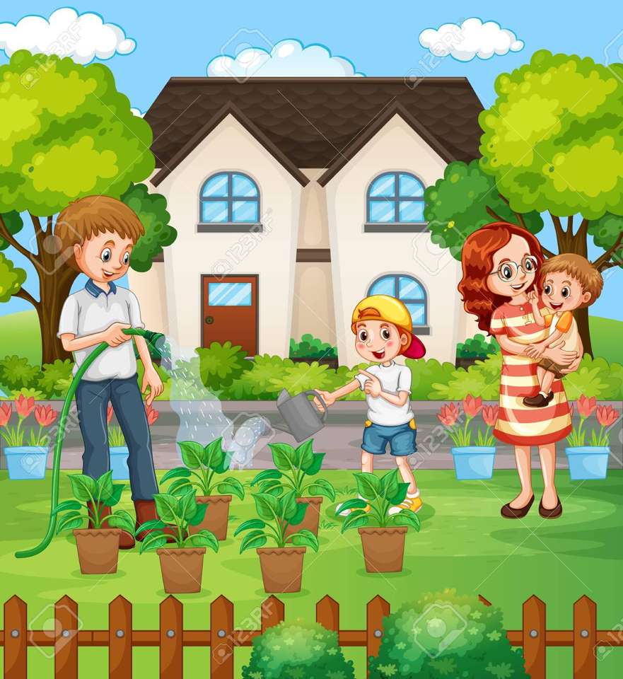 Picture - Family. puzzle online