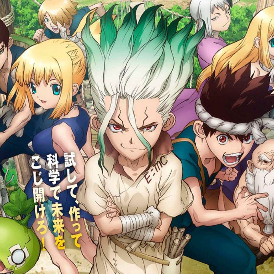 Armalo Dr.STone. Online-Puzzle