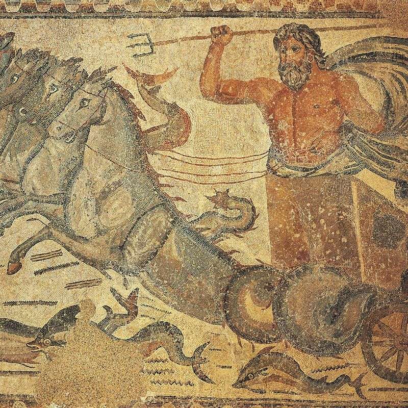 Mosaico romano rompecabezas en línea