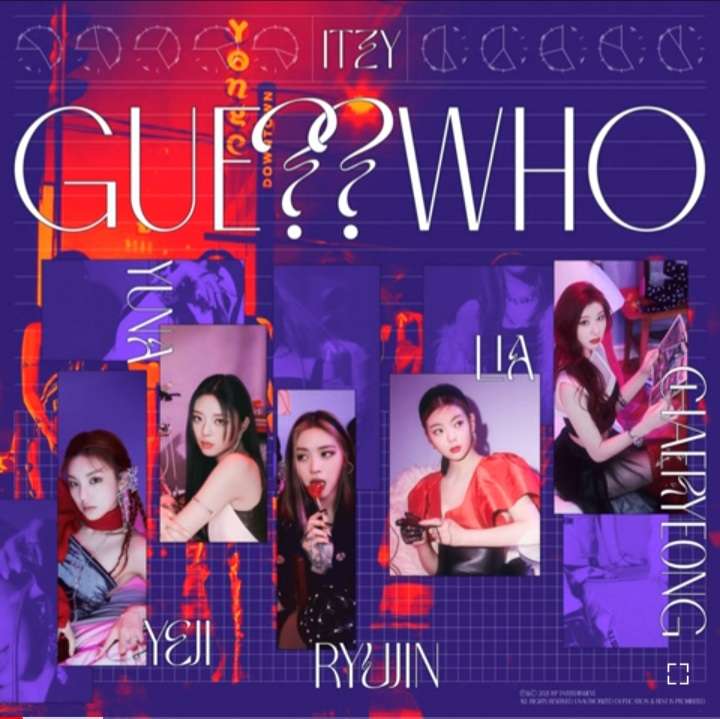 Itzy Guess Who jigsaw puzzle online