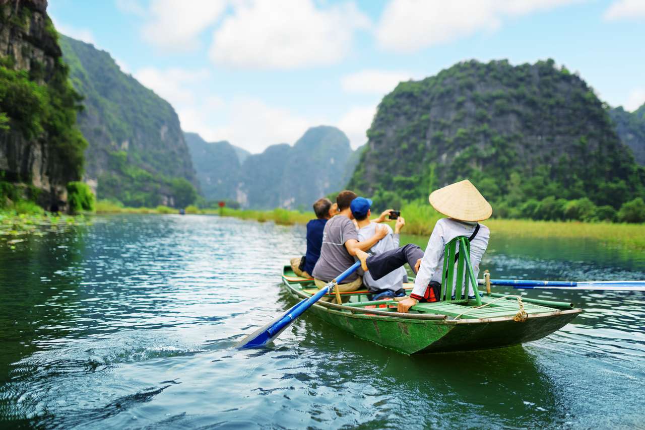Река Нго Донг во Вьетнаме пазл онлайн