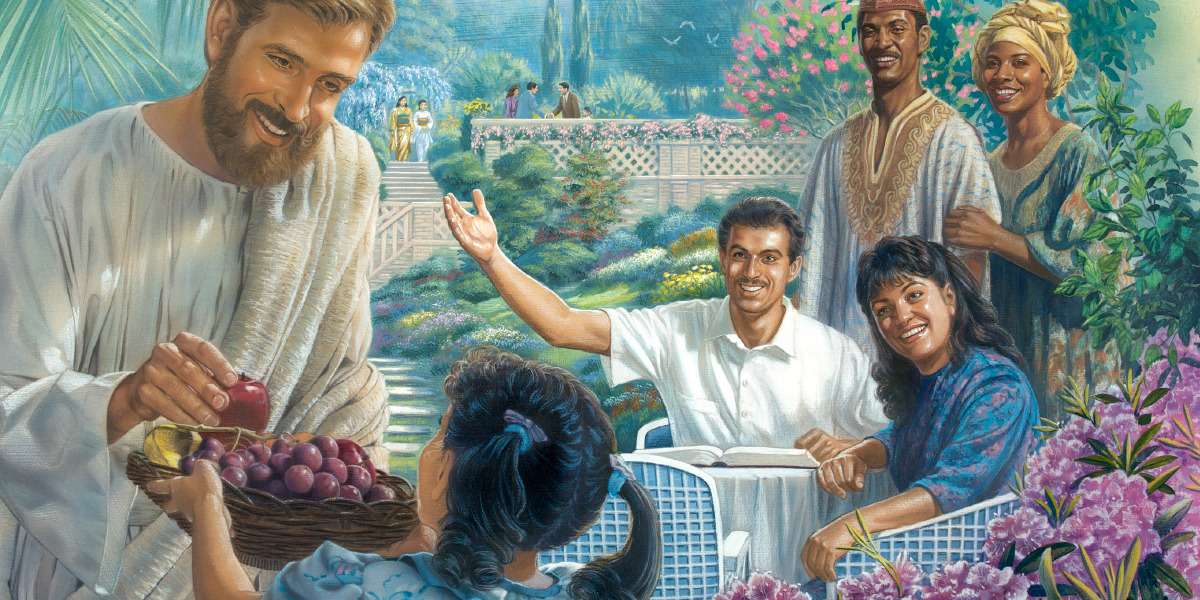 Jesus wird das Paradies bringen und seine Bezeichnung erfüllen Puzzlespiel online