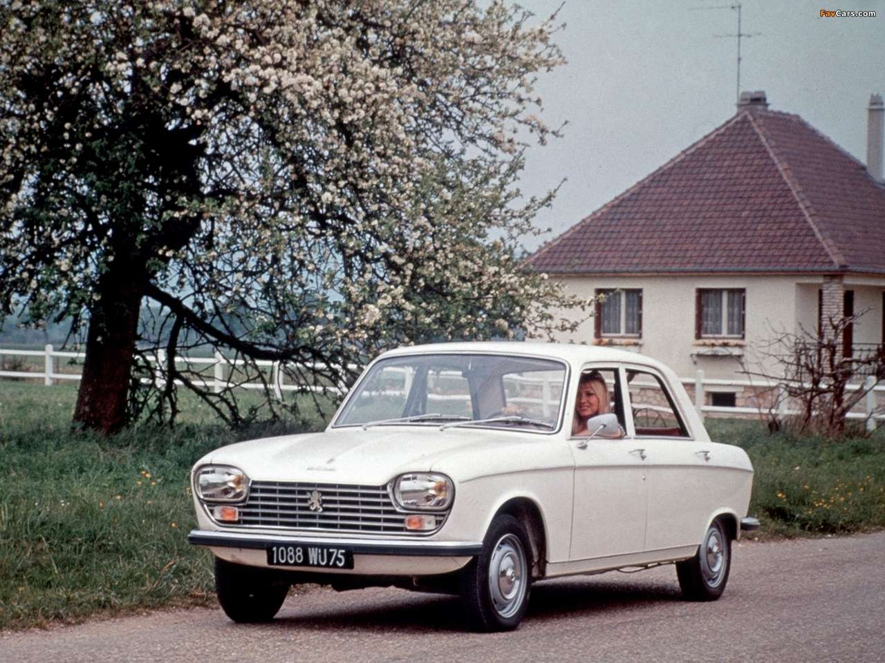 1965 Peugeot 204 puzzle en ligne