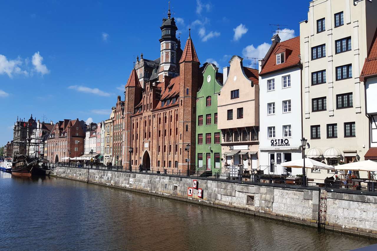 Gdansk typisch uitzicht bekend legpuzzel online