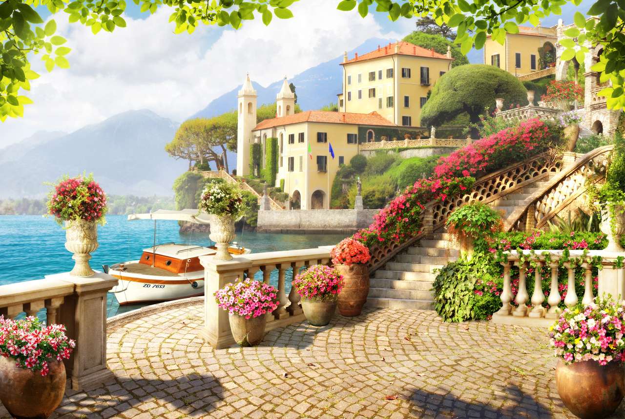 Villa del Balbianello Puzzlespiel online