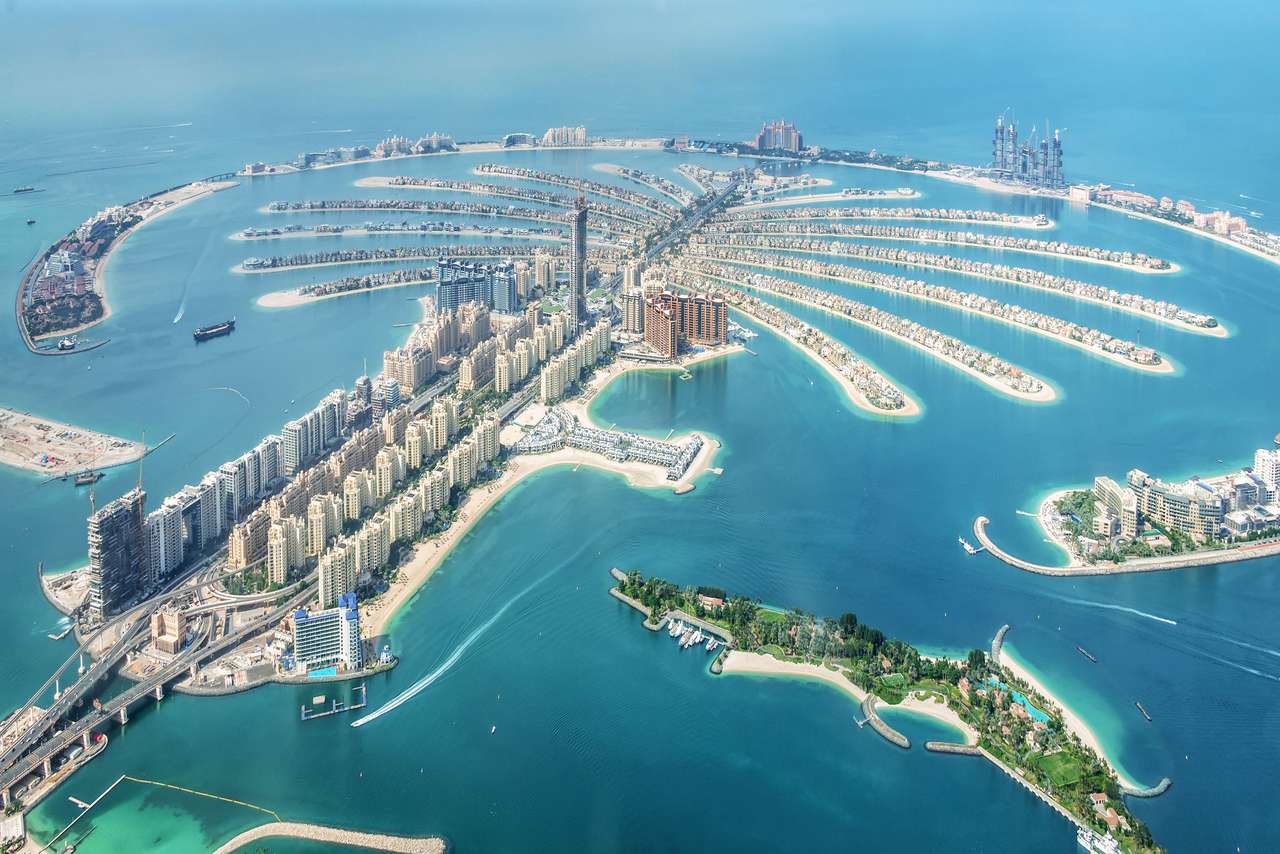 Dubai Palm Jumeirah rompecabezas en línea