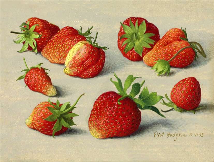 Les fraises d'Eliott Hodgkin puzzle en ligne