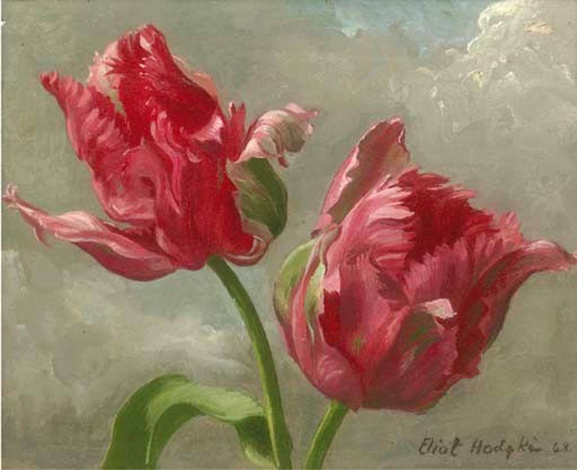 The tulips of Eliott Hodgkin jigsaw puzzle online