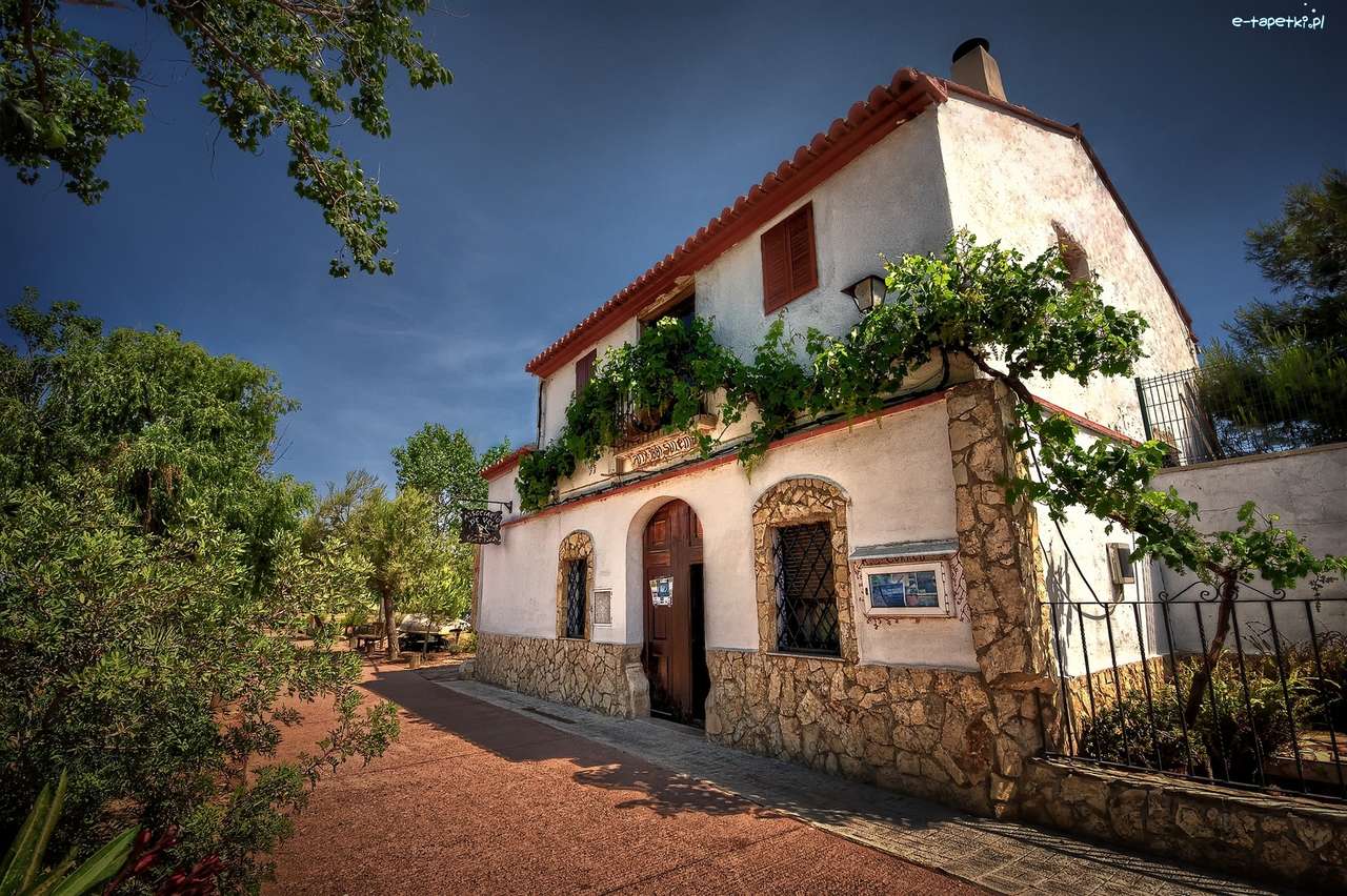 Къща в Испания онлайн пъзел