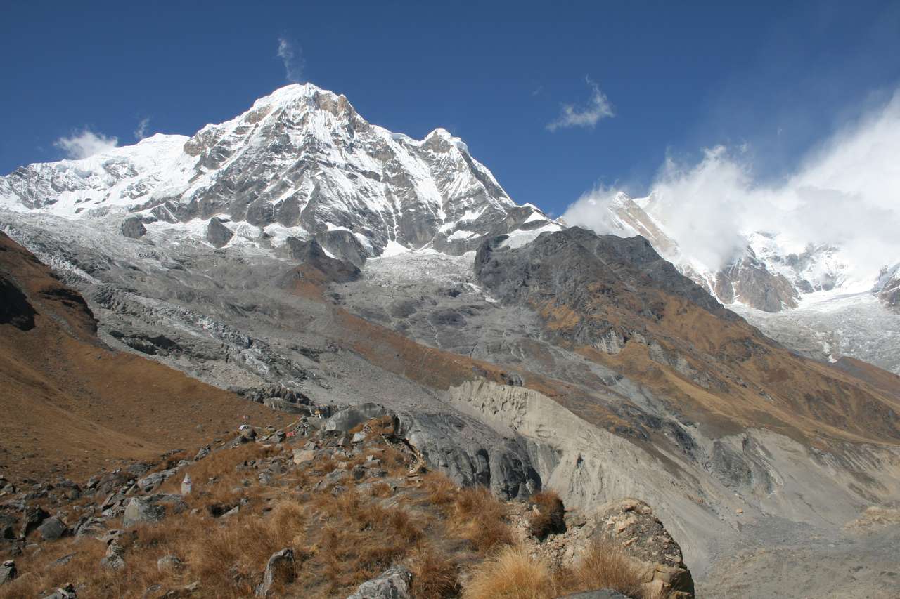 Paisagem de montanha. Himalaia. puzzle online