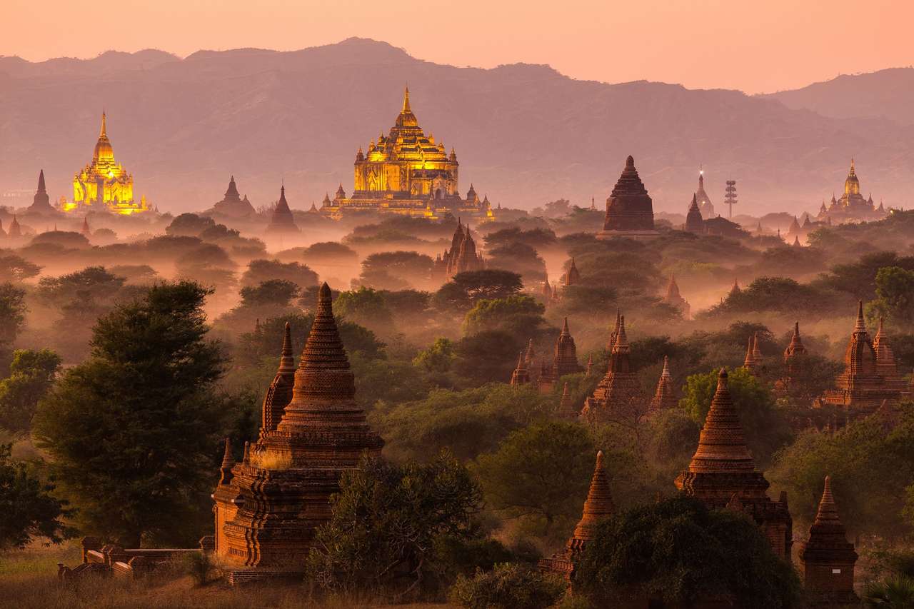 Баган, Мьянма (Бирма) онлайн-пазл
