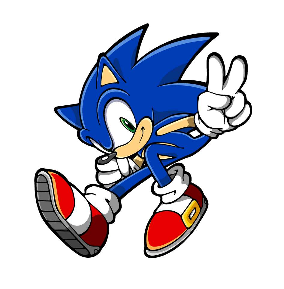 Sonic το φράκτη. παζλ online