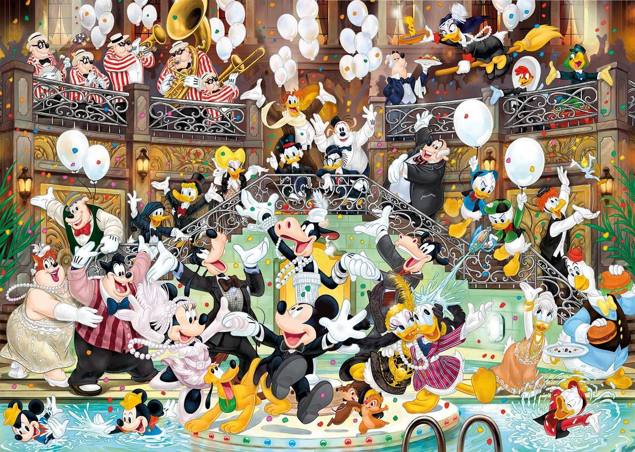 Dessin animé Disney puzzle en ligne