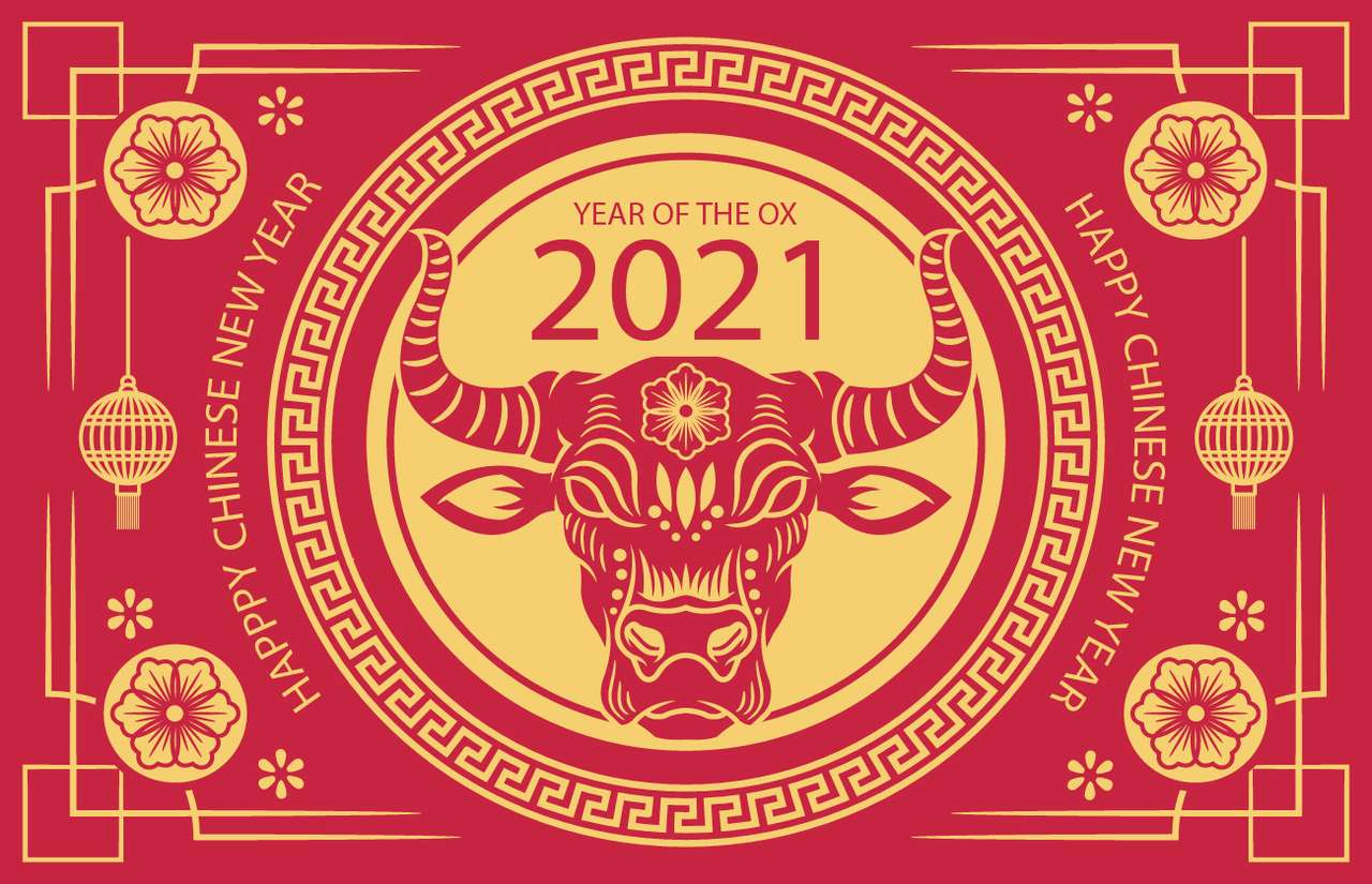 Китайска Нова година пъзел онлайн пъзел