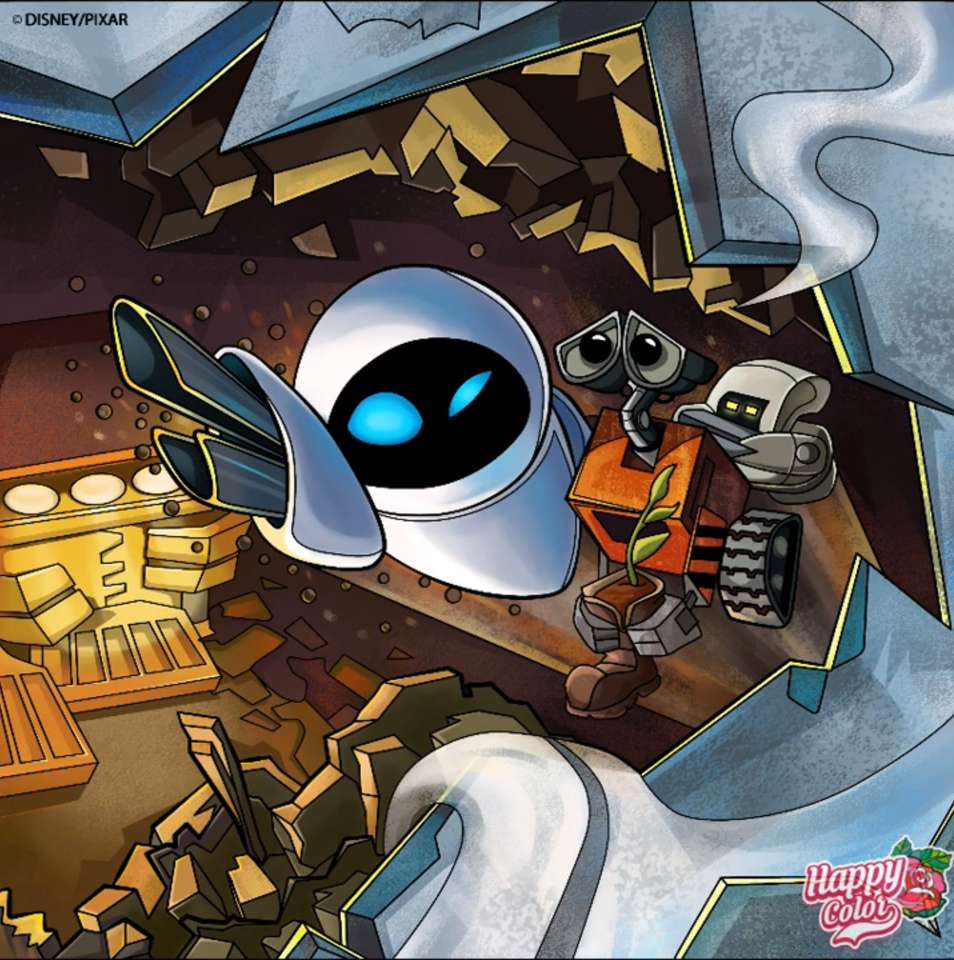 Three robotic heroes jigsaw puzzle online