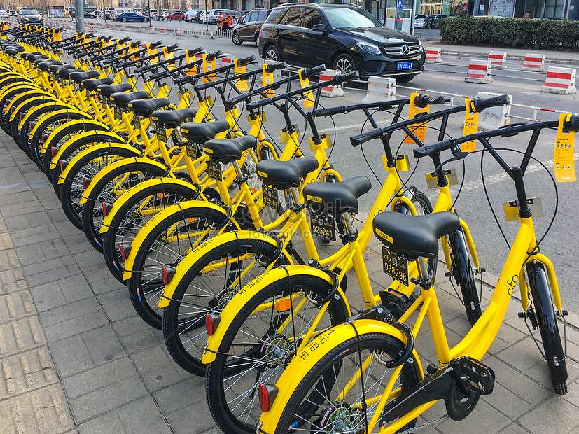 Прокат велосипедов в городе пазл онлайн