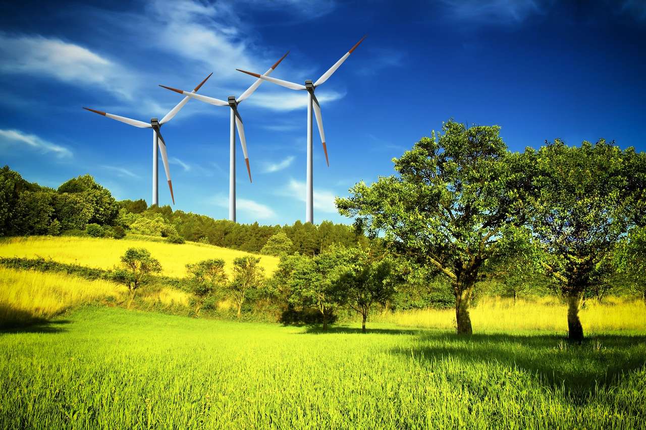 Wereldwijde windenergie online puzzel