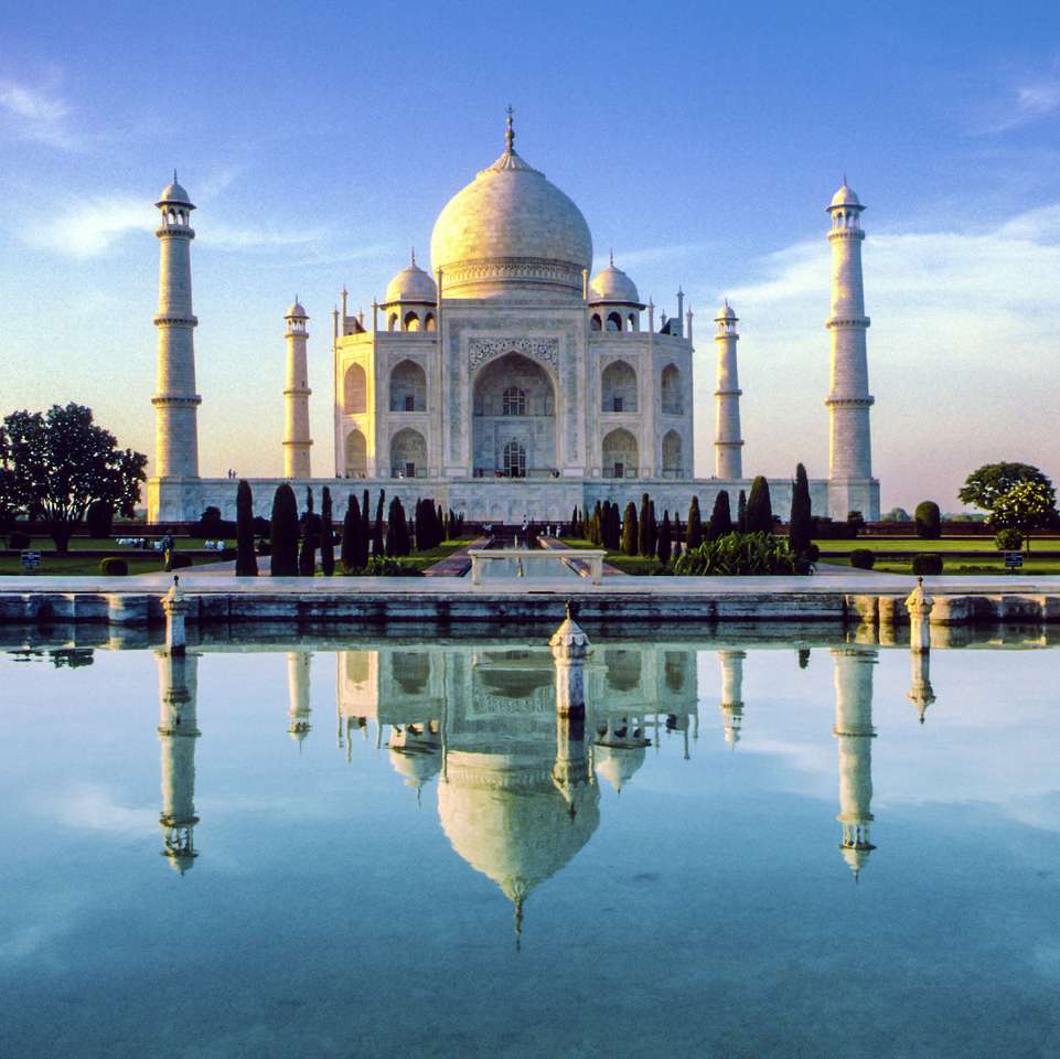Taj Mahal in Agra Online-Puzzle