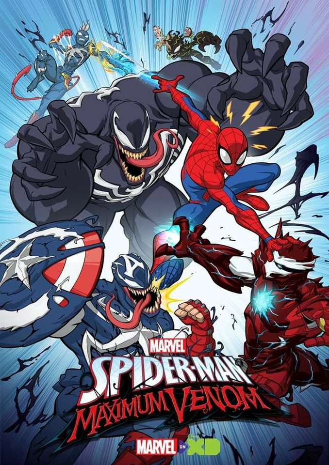 Veneno máximo do Spiderman puzzle online
