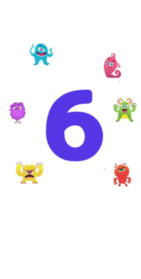 Numeral 6 online puzzle