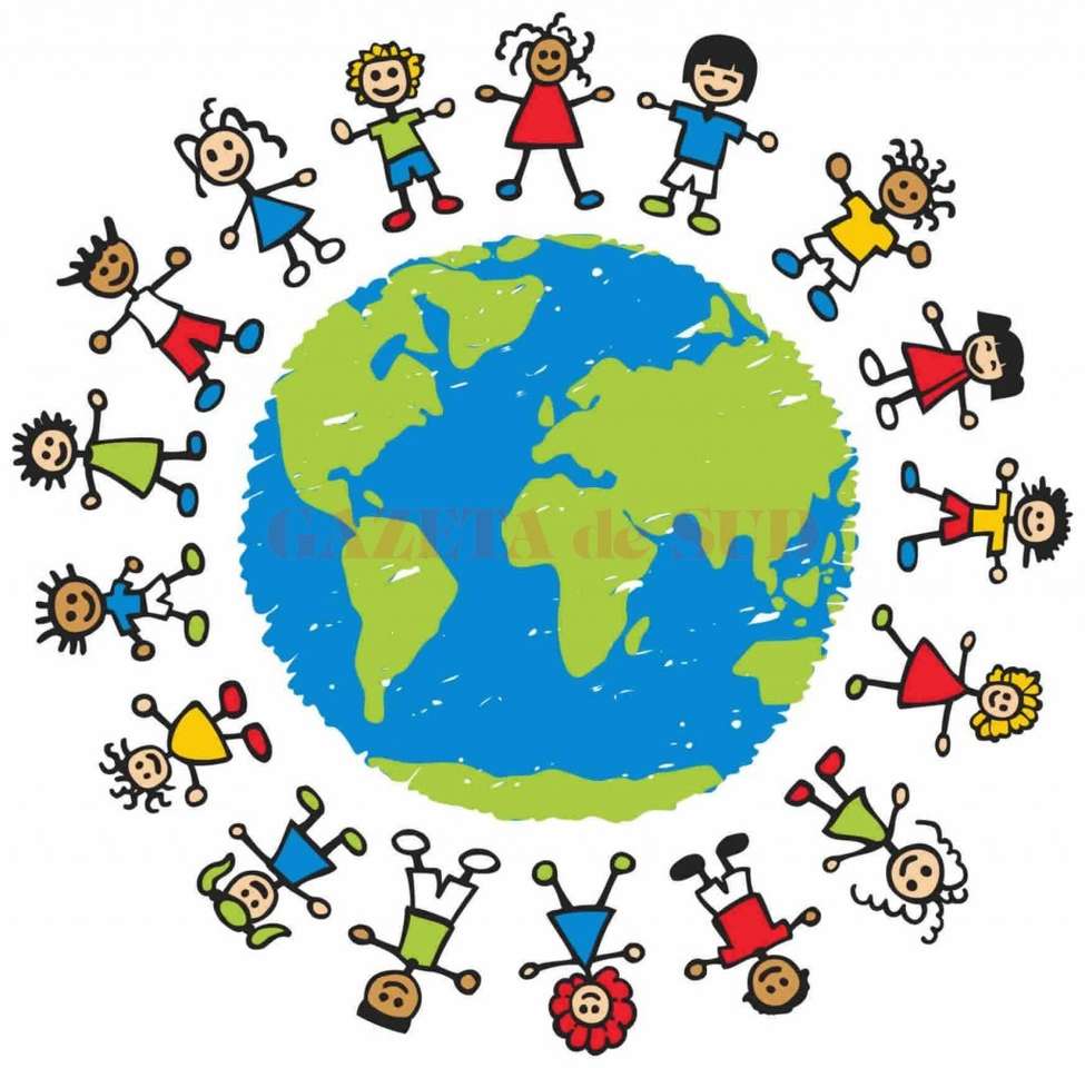 Día Mundial de los Niños rompecabezas en línea