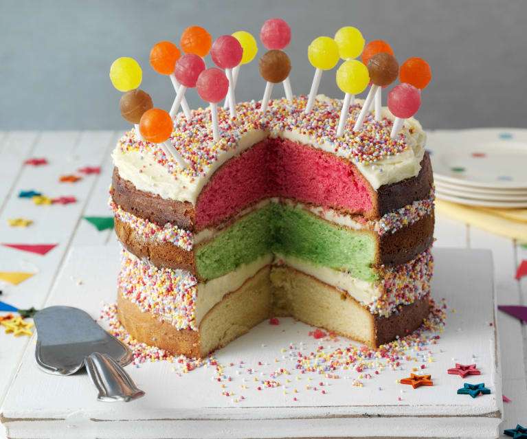 Cake voor kinderdag online puzzel