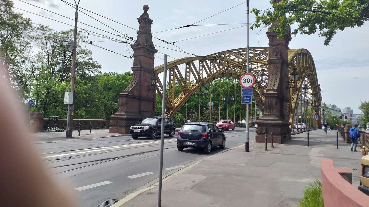 Pontes de wroclaw. quebra-cabeças online