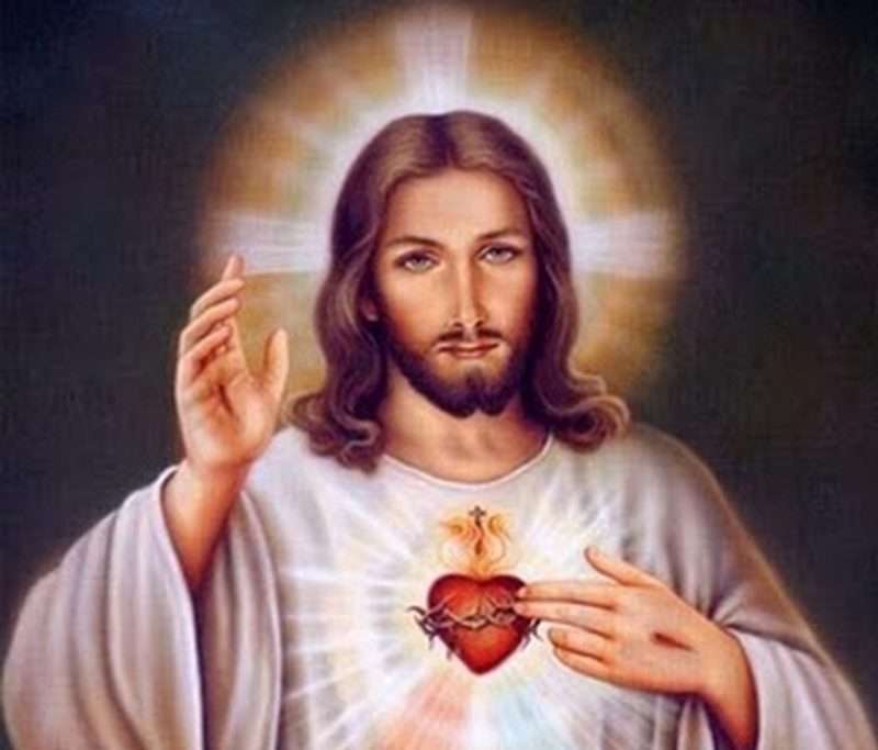 Posvátné srdce Ježíše skládačky online