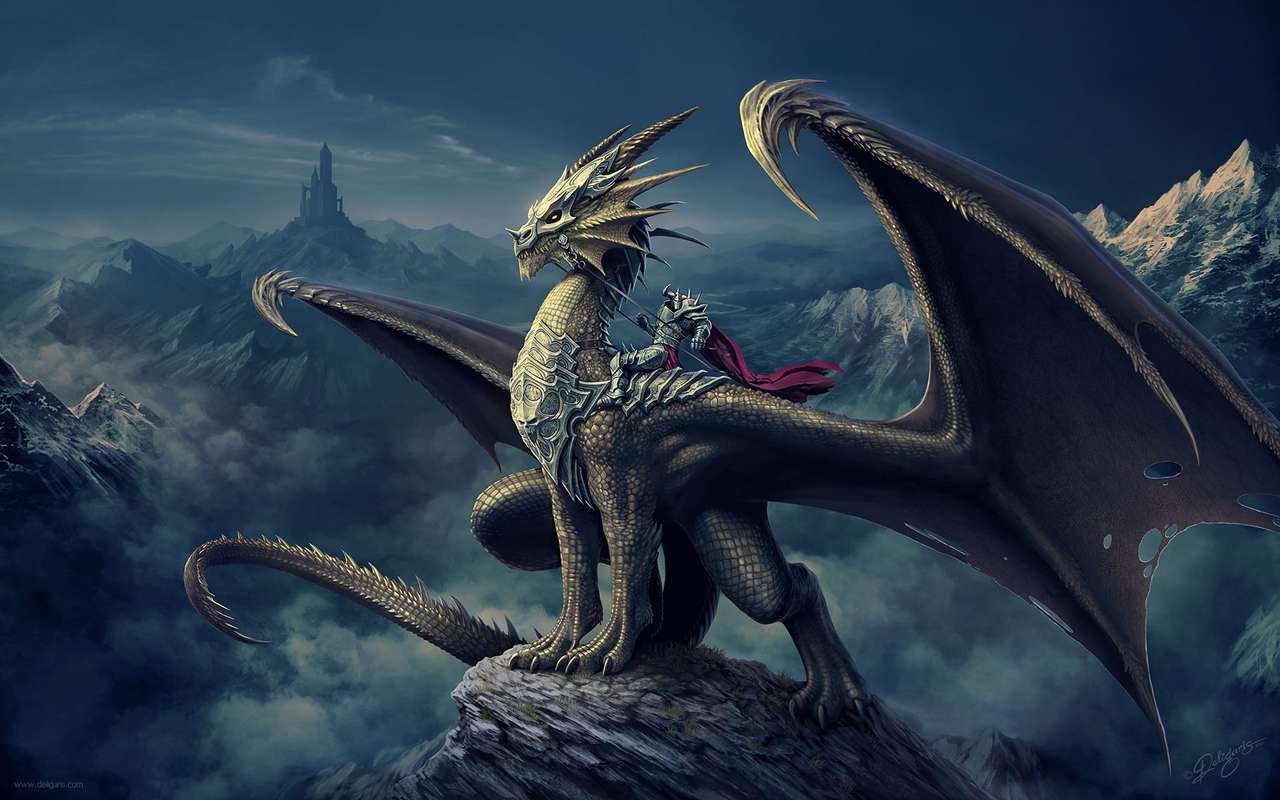 Dragon Rider. quebra-cabeças online