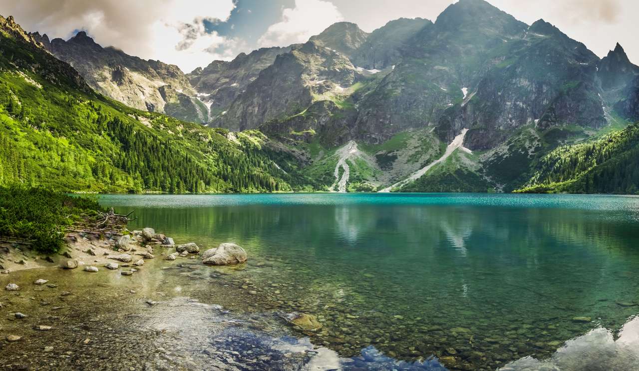 Lacul Mountain.ro jigsaw puzzle online