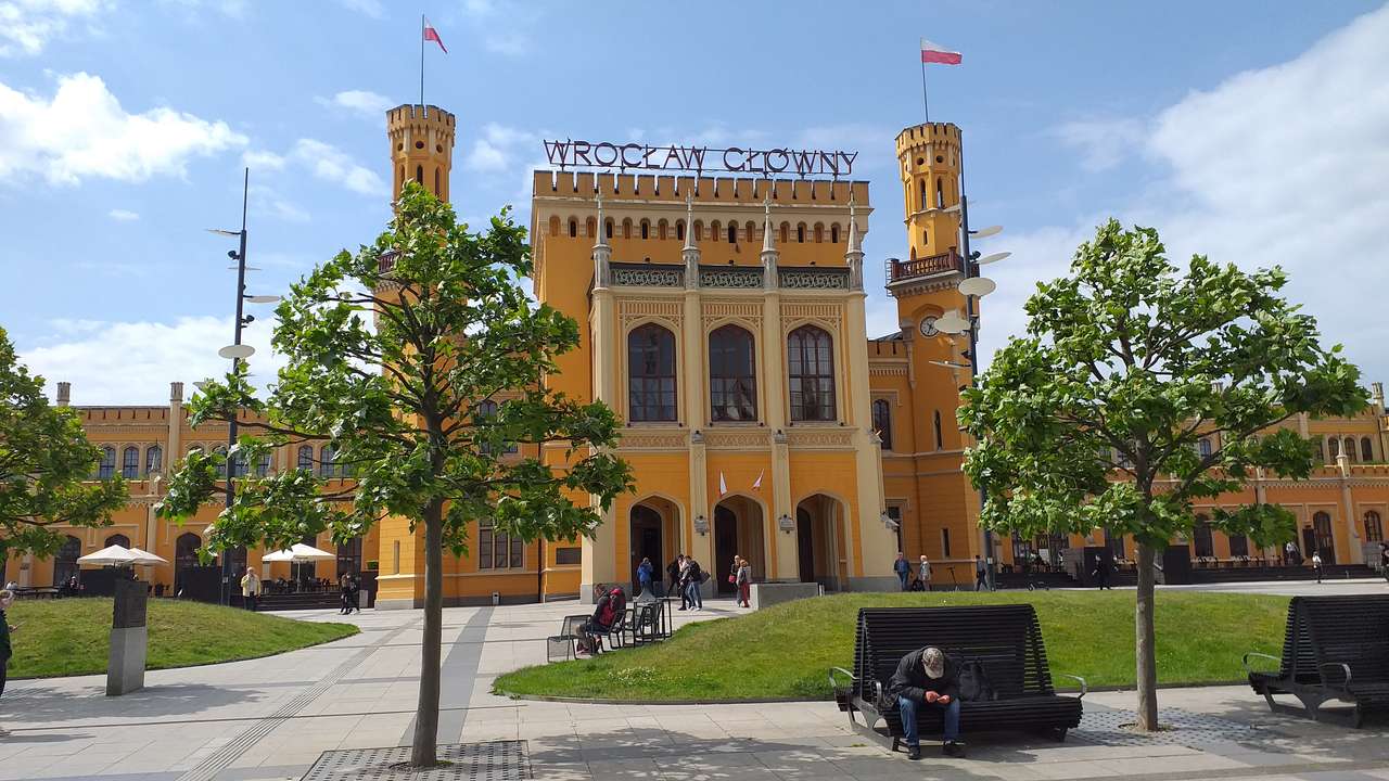 Wrocław Główny pkp. online puzzle