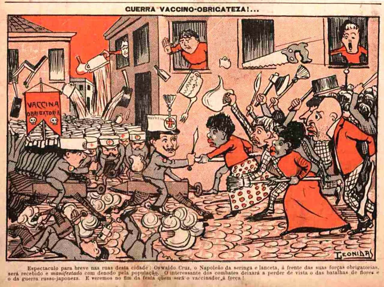 A Revolta da Vacina (1904) quebra-cabeças online