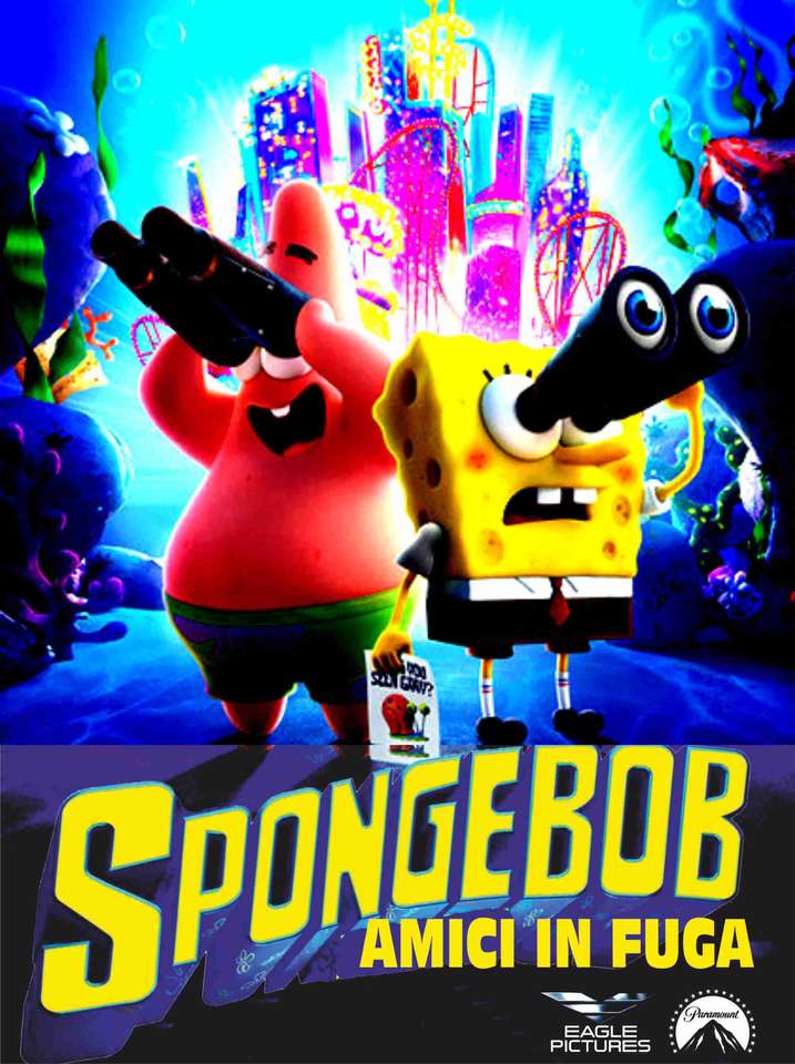 SpongeBob den Film. Puzzlespiel online