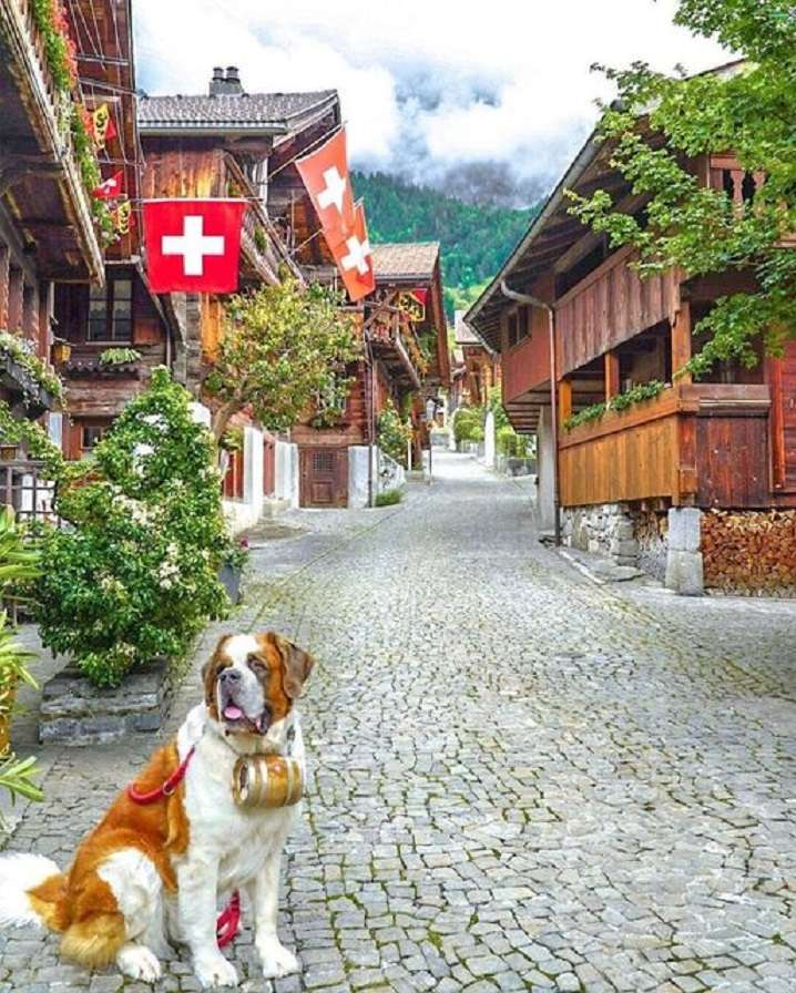 В Швейцария. онлайн пъзел