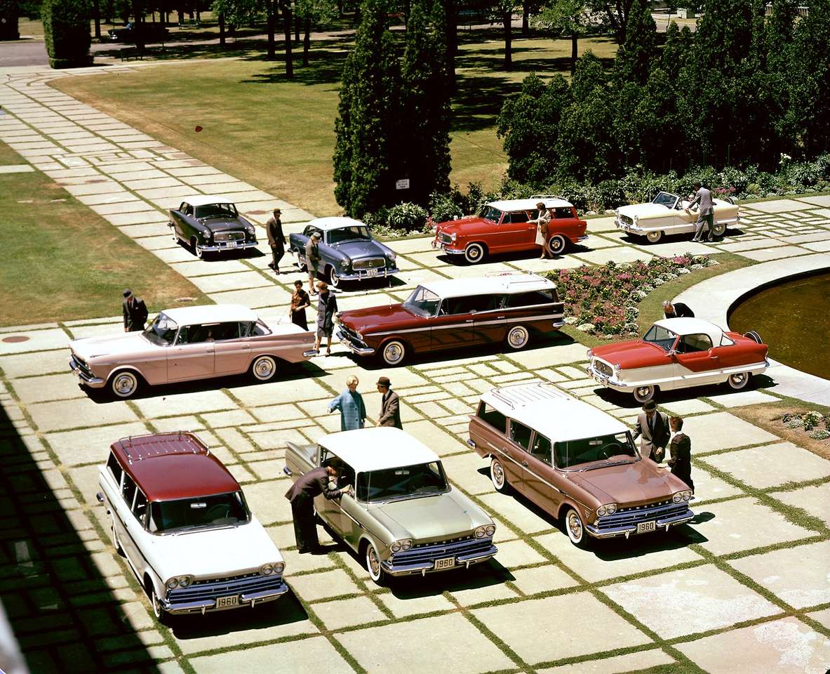 Повний модельний ряд AMC 1960 року за 1960 рік онлайн пазл