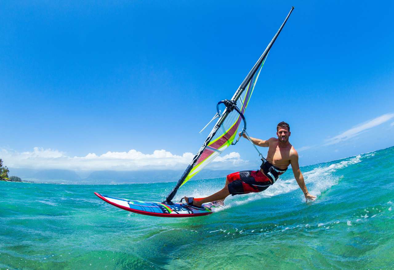 Extreme Sport Windsurfing pussel på nätet