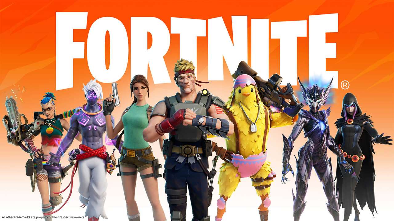 Fortnite Online Game. puzzle online
