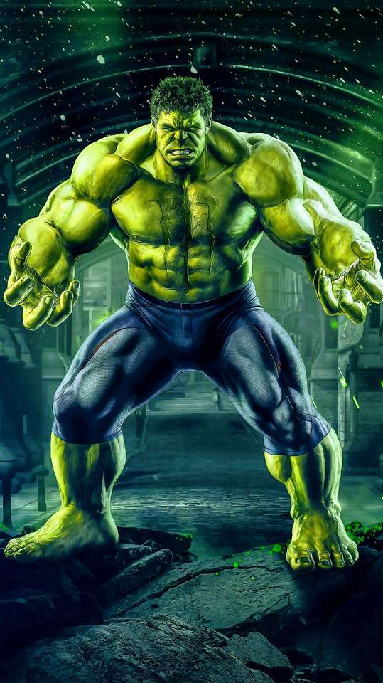 Marvel Hulk. online puzzle